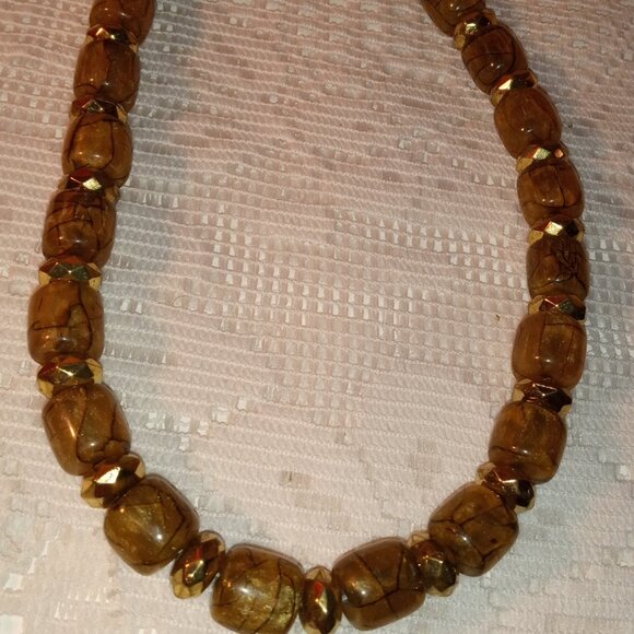 COLORFUL SET OF 2 BEADED 8" INCH NECKLACES - Picture 6 of 7